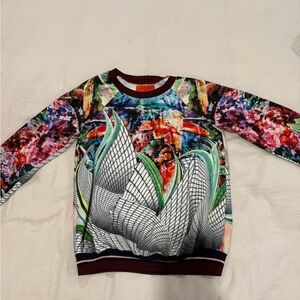 Clover Canyon Multicolor Graphic Top